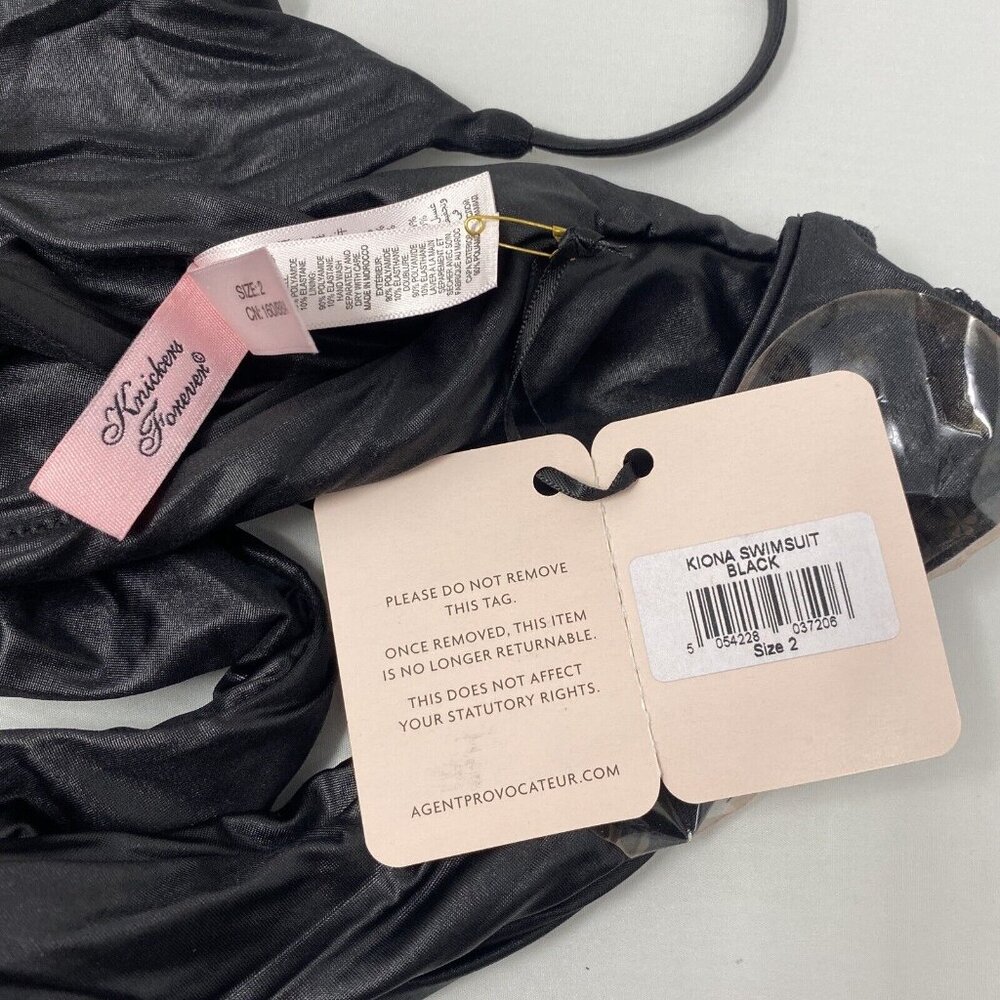 Agent Provocateur Kiona Black Swimsuit NWT $700 - Picture 9 of 10